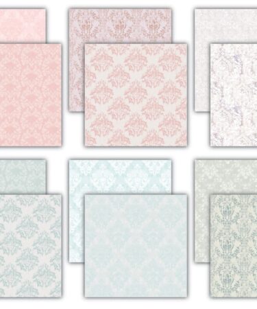 Craft Consortium - Essential Craft Papers 12x12 Inch Paper Pad Baroque 2