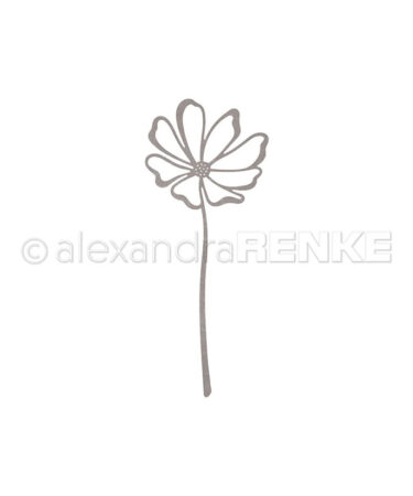 ALEXANDRA RENKE - Fustelle Lineart Gartenblume