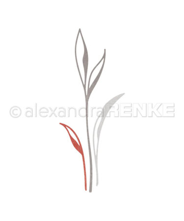 ALEXANDRA RENKE - Fustelle Lineart Blattwerk Set 2
