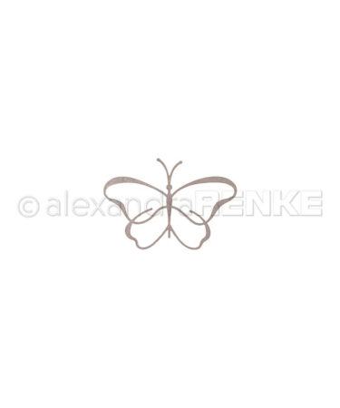 ALEXANDRA RENKE - Fustelle Lineart Schmetterling 1