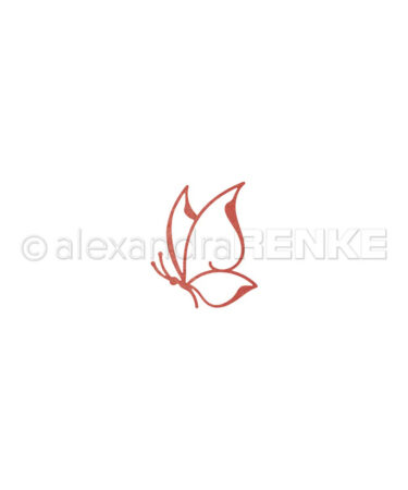 ALEXANDRA RENKE -Fustelle Lineart Schmetterline 2
