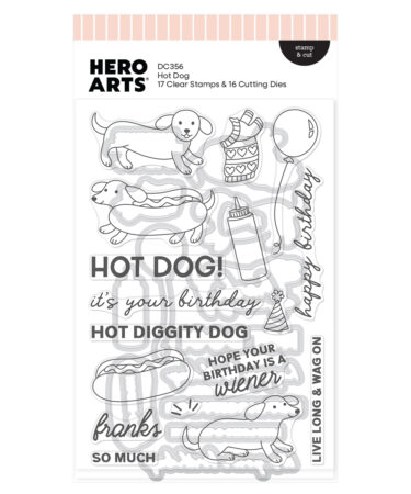 HERO ARTS - Hot Dog Stamp & Cut