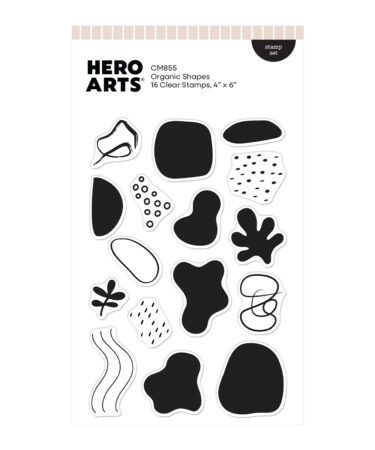 HERO ARTS -Organic Shapes Clear Stamp Set