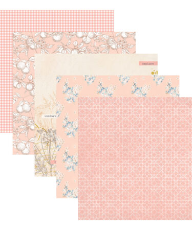 Rosie's Studio Clementine 12" x 12" Designer Paper Pack