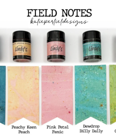 Lindy's Stamp Gang Katie Pertiet's Field Notes Magical Shaker 2.0 SET
