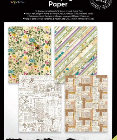 Arden Creative Studio Garden Chronicles 6x8 Inch Decoupage Paper (12pcs) by Katie Pertiet