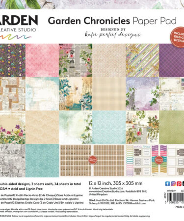 Arden Creative Studio Garden Chronicles 12x12 Inch Paper Pad by Katie Pertiet
