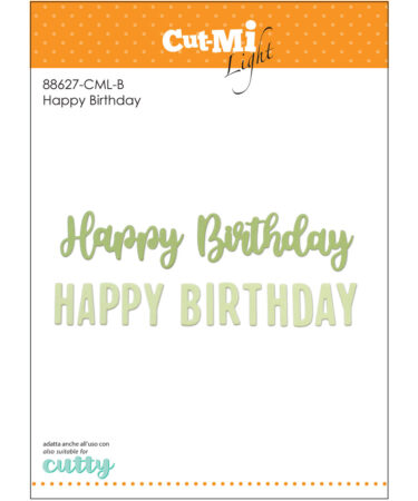 IMPRONTE D'AUTORE - Fustelle Happy Birthday