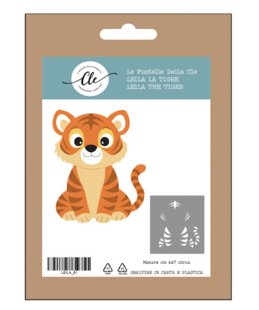 IL NEGOZIO DELLA MAMMA DI CLE โ LE FUSTELLE DELLA CLE - ANIMALETTI - LEILA LA TIGRE