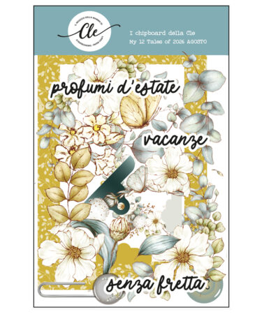 IL NEGOZIO DELLA MAMMA DI CLE - GLI ABBELLIMENTI DELLA CLE โMY 12 TALES OF 2026 - AGOSTO - CHIPBOARDS