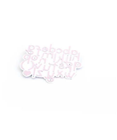 THE STAMP MARKET Chic Typewriter Lower Alpha Die