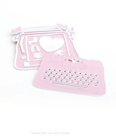THE STAMP MARKET Typewriter Card Die