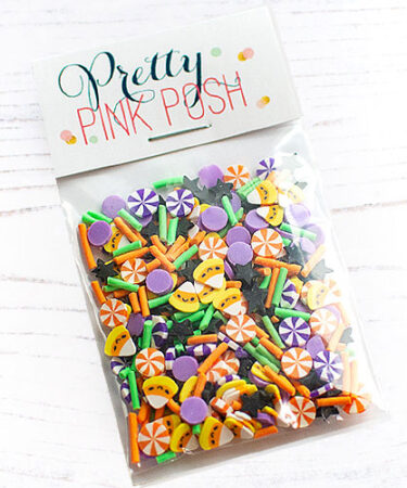 BUONO DI PRENOTAZIONE - PRETTY PINK POSH - Candy Corn Carnival Clay Confetti Mix (PRENOTAZIONE VINCOLANTE)