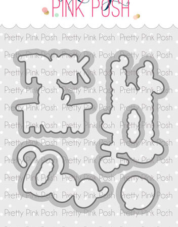 BUONO DI PRENOTAZIONE - PRETTY PINK POSH - Boo Greetings Coor Die Set (PRENOTAZIONE VINCOLANTE)