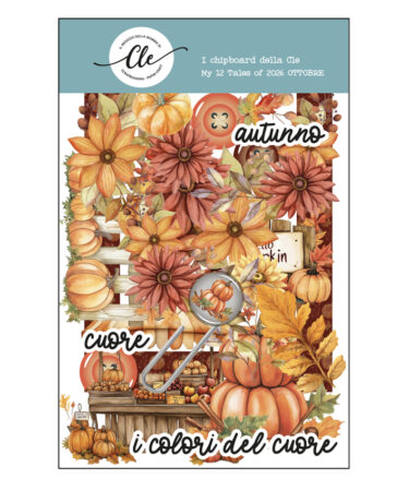 IL NEGOZIO DELLA MAMMA DI CLE - GLI ABBELLIMENTI DELLA CLE โMY 12 TALES OF 2026 - OTTOBRE - CHIPBOARDS
