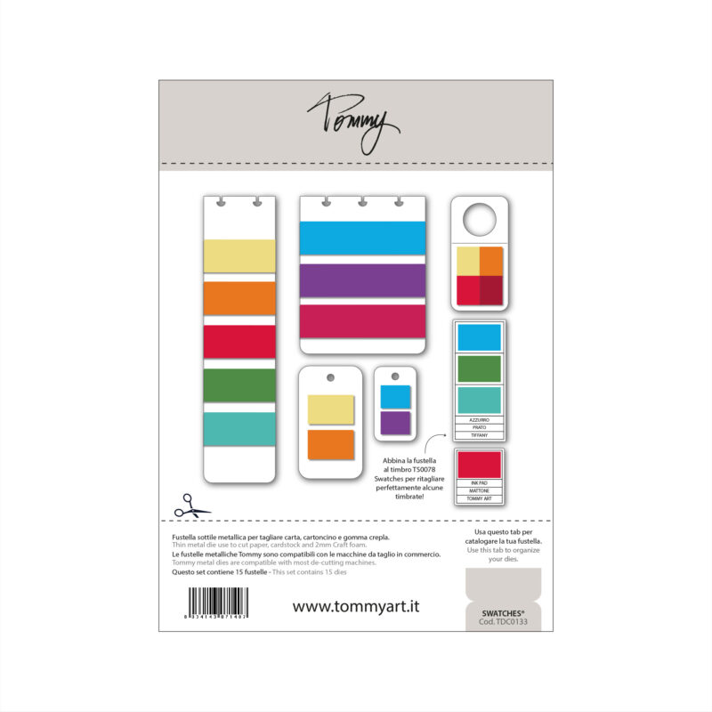 TOMMY ART – Fustella Swatches