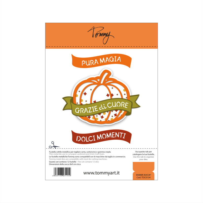 TOMMY ART – Fustella Shaker zucca